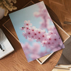 Cherry blossom pastel poster visad rakt fram – Bozetto affisch i hög tryckkvalitet
