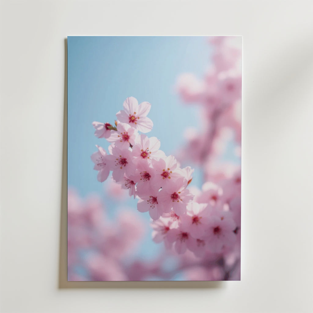 Cherry blossom pastel – stilfullt konsttryck från Bozetto, tryckt på matt finpapper