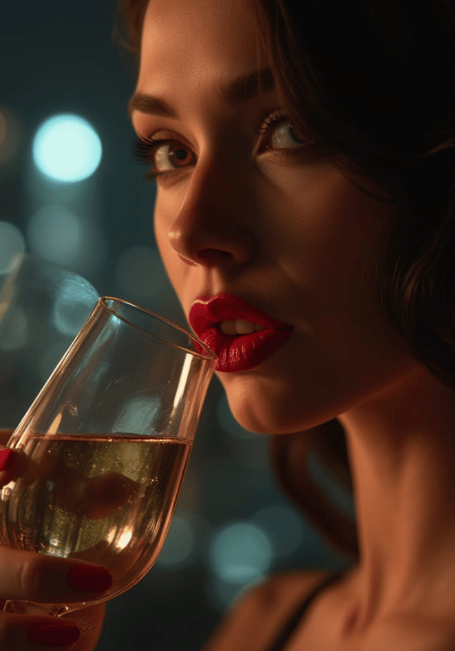 Champagne Moments – affisch med snyggt motiv, köp enkelt hos Bozetto i flera storlekar