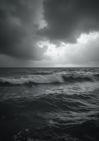 Stormy Waves – affisch med snyggt motiv, köp enkelt hos Bozetto i flera storlekar