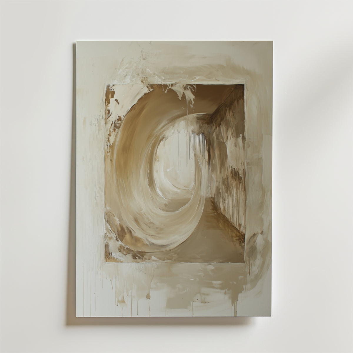 Abstract Passage – stilfullt konsttryck från Bozetto, tryckt på matt finpapper i hög tryckkvalitet