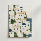 Echoes of Santorini – stilfullt konsttryck från Bozetto, tryckt på matt finpapper