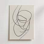 Contemplation Flow – stilfullt konsttryck från Bozetto, tryckt på matt finpapper