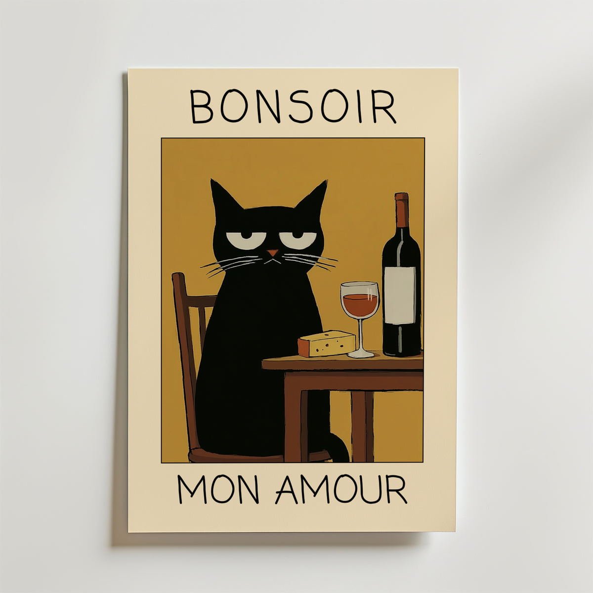 Bundle 2-pack Parisian Feline Moments – kuraterad postercollection som lyfter hemmet hos Bozetto