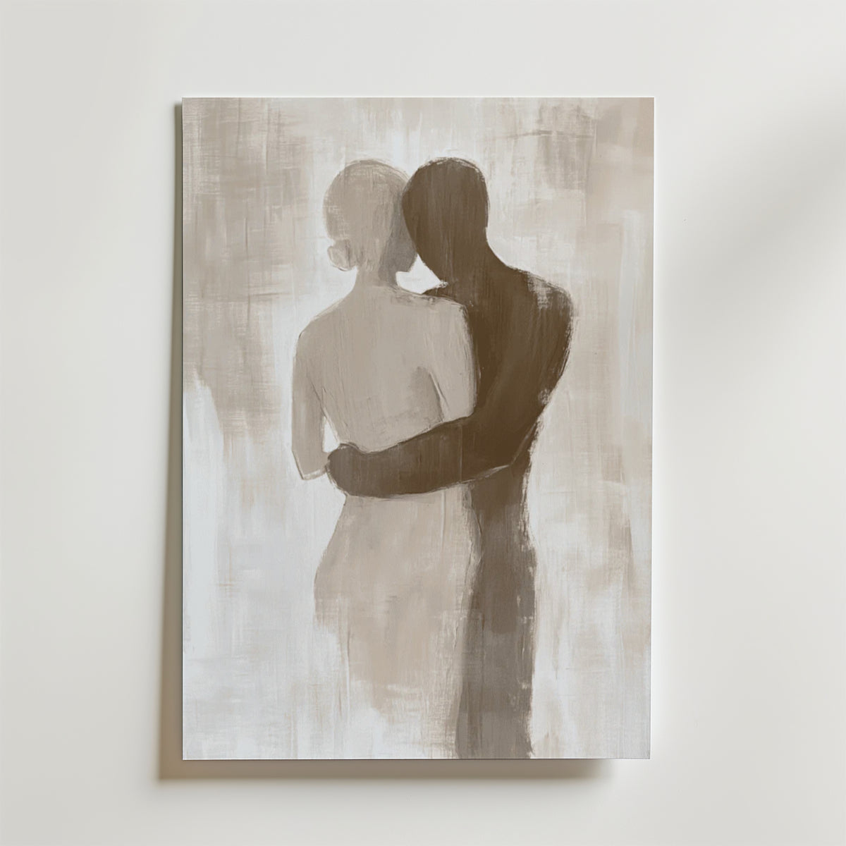 Abstract Love – stilfullt konsttryck från Bozetto, tryckt på matt finpapper i hög tryckkvalitet