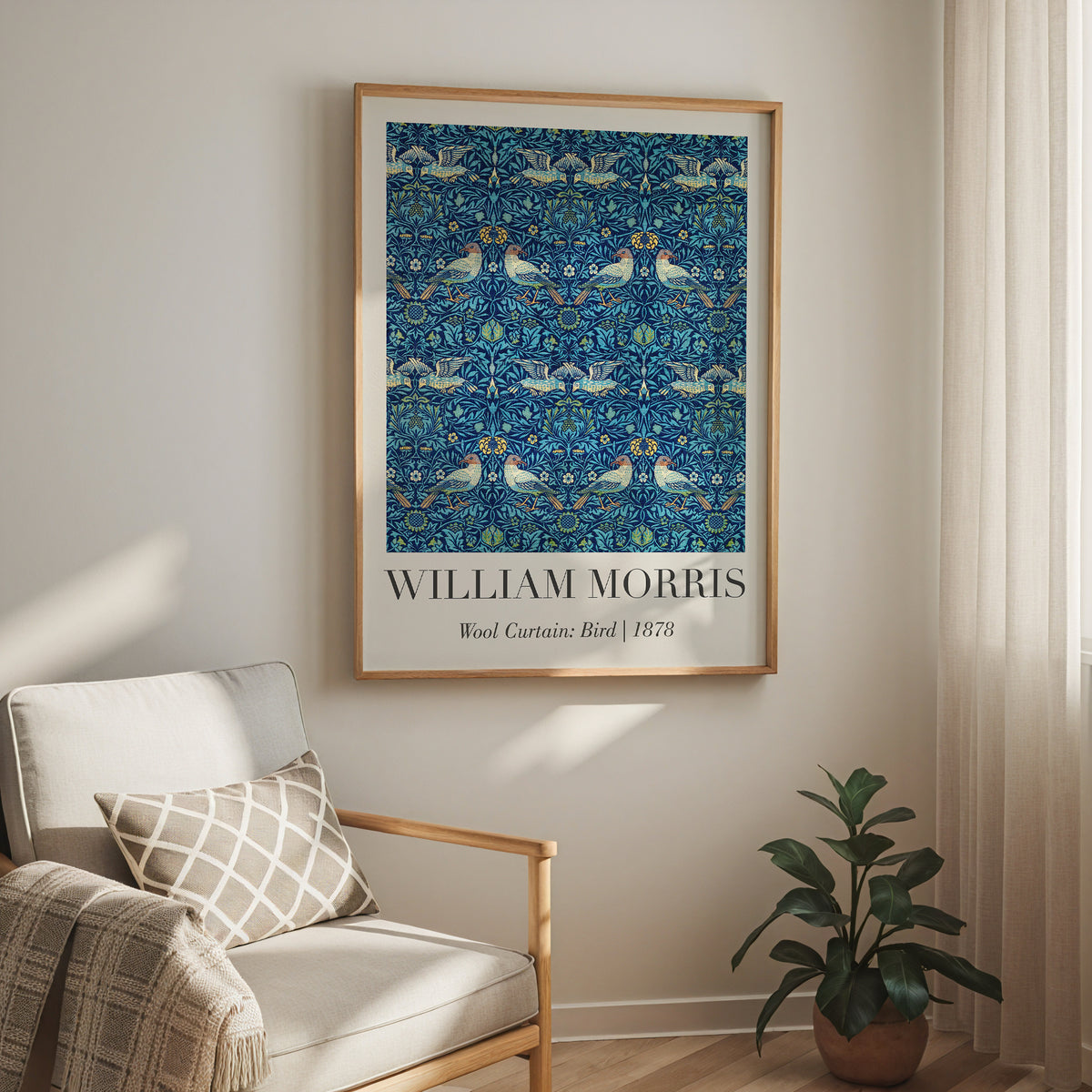 William Morris Wool – köp enkelt hos Bozetto konsttryck i hög kvalitet i hög kvalitet