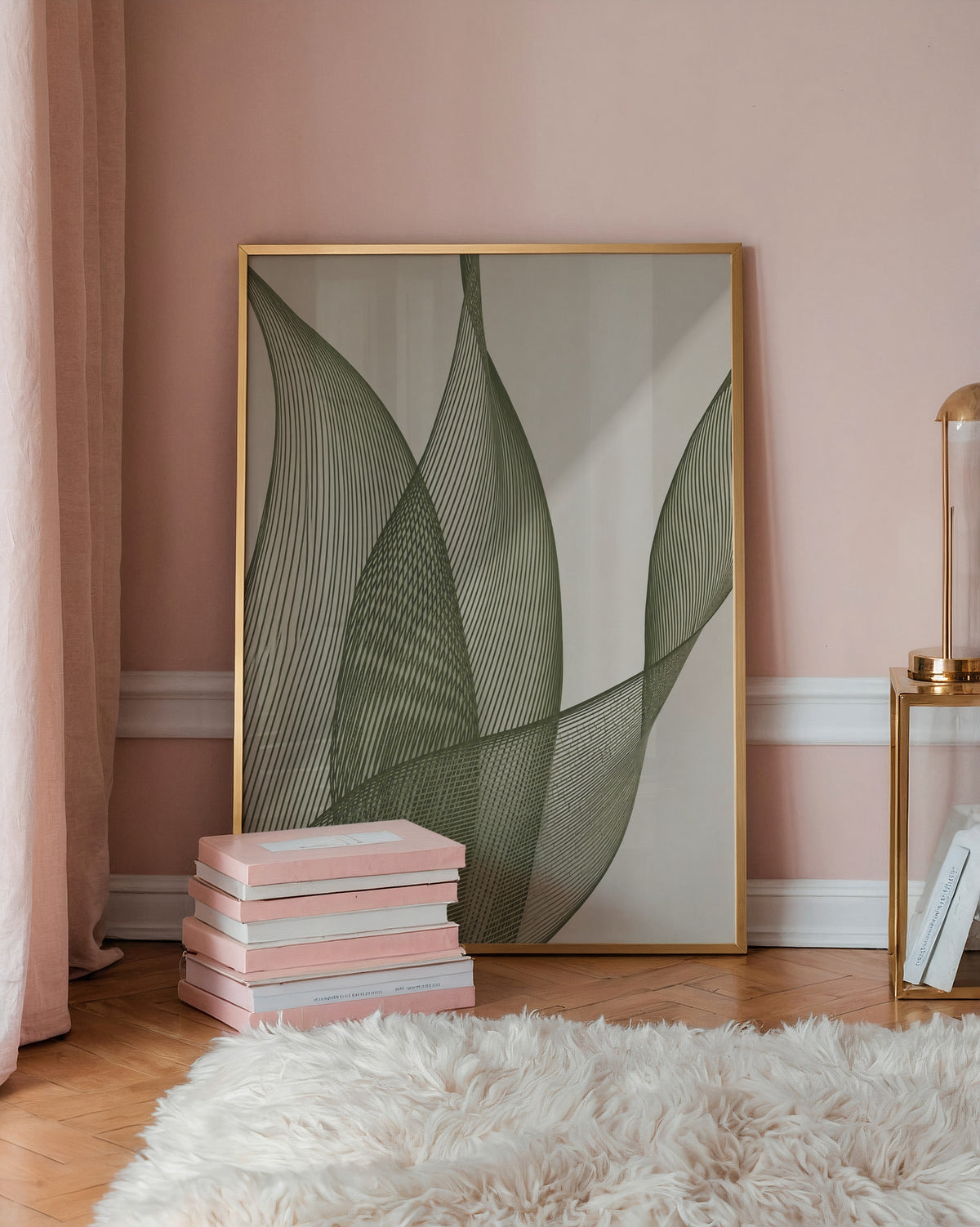 Veiled Agave poster i stilrent hem med modern inredning – köp enkelt hos Bozetto