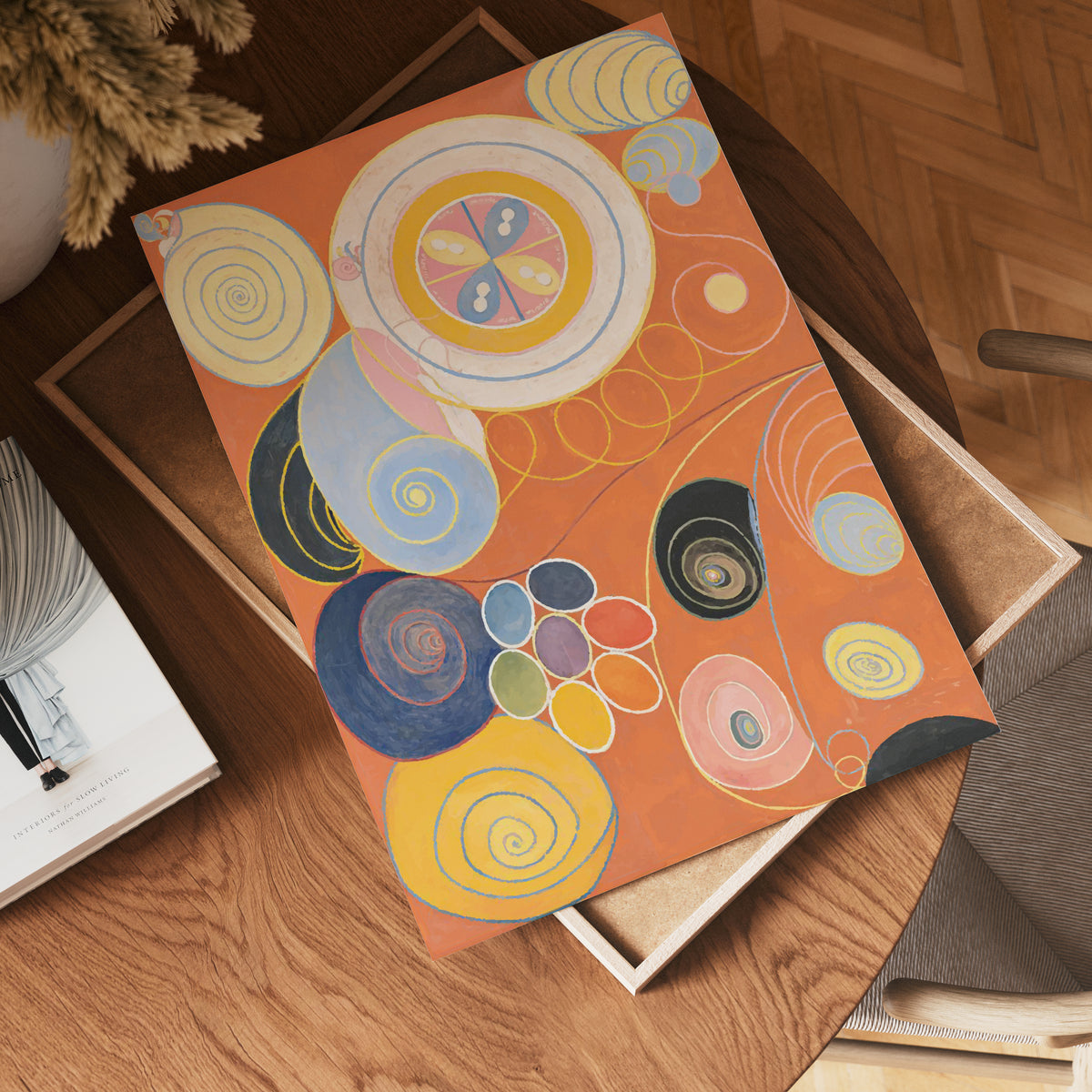 Hilma af Klint Spirals of – affisch med stilfullt motiv från Bozetto i hög kvalitet
