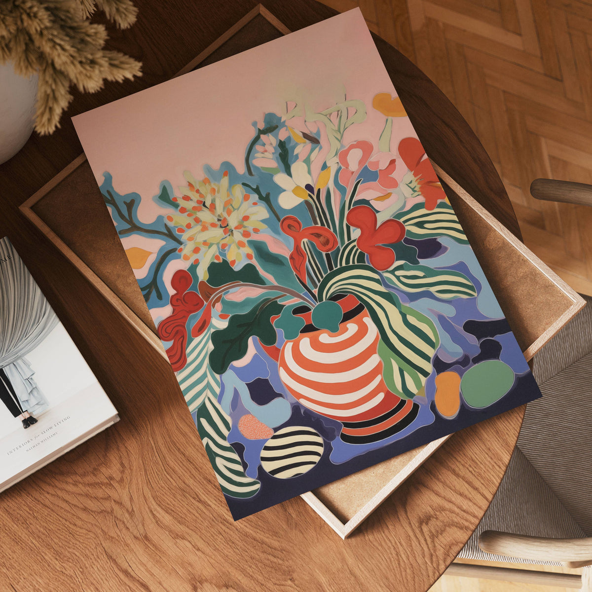 Blooming Harmony No.2 poster visad rakt fram – Bozetto affisch i hög tryckkvalitet