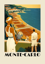 Monte Carlo – affisch med snyggt motiv, köp enkelt hos Bozetto i flera storlekar