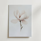 Minimalist magnolia – stilfullt konsttryck från Bozetto, tryckt på matt finpapper
