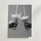 Cheers Martini Drink – stilfullt konsttryck från Bozetto, tryckt på matt finpapper