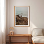 Wild Coastline Vista poster visad rakt fram – Bozetto affisch i hög tryckkvalitet
