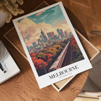 Whispers Of Melbourne – affisch med snyggt motiv, köp enkelt hos Bozetto i flera storlekar