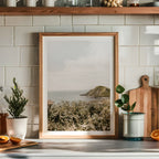 Coastal Wildflower Breeze – affisch med stilfullt motiv från Bozetto i hög kvalitet