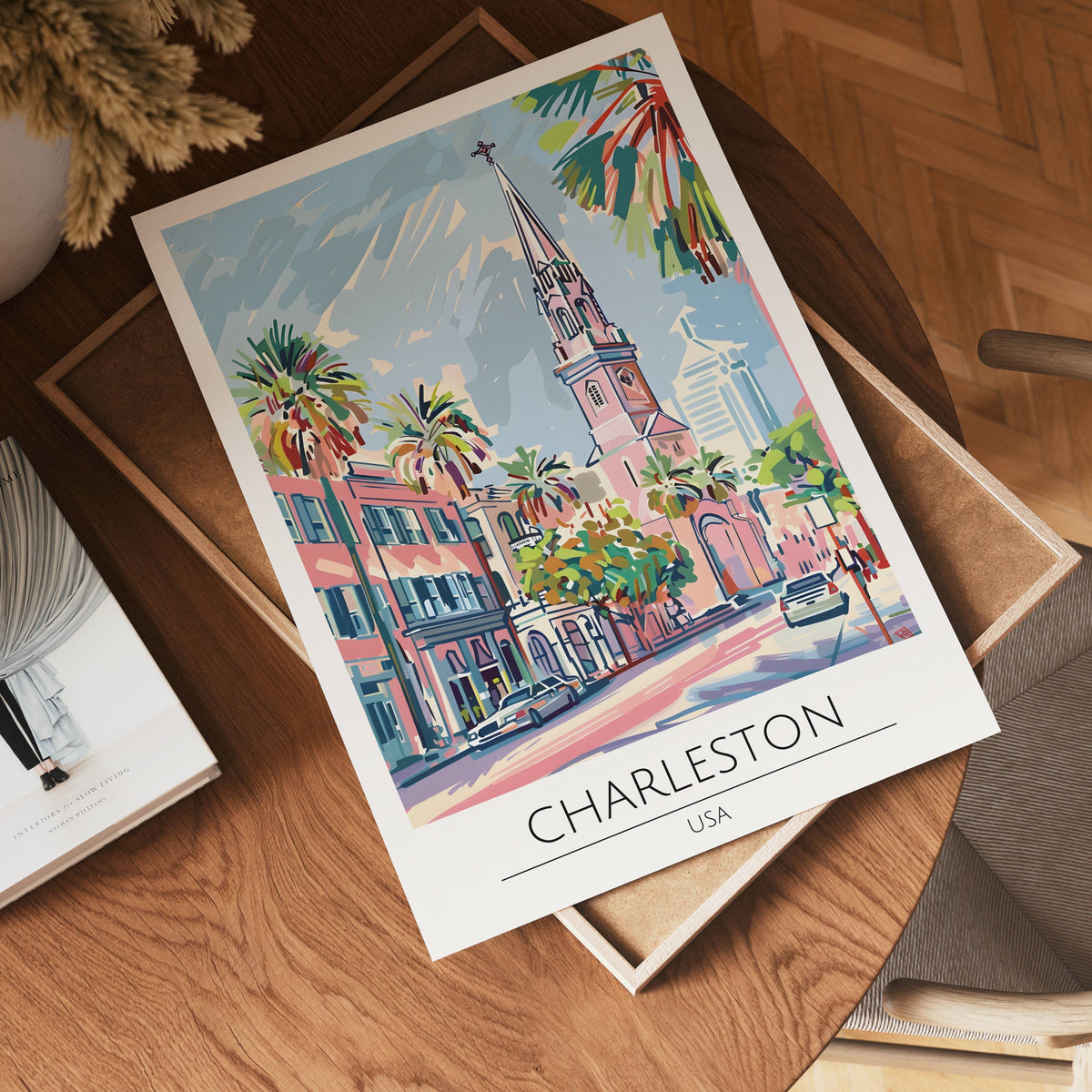 Charleston poster visad rakt fram – Bozetto affisch i hög tryckkvalitet i hög tryckkvalitet