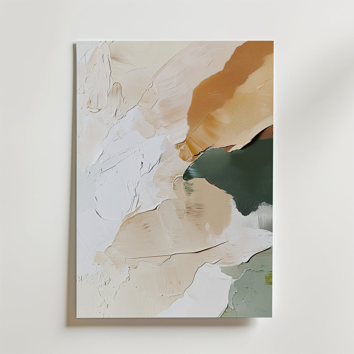 Abstract Colors – stilfullt konsttryck från Bozetto, tryckt på matt finpapper i hög tryckkvalitet