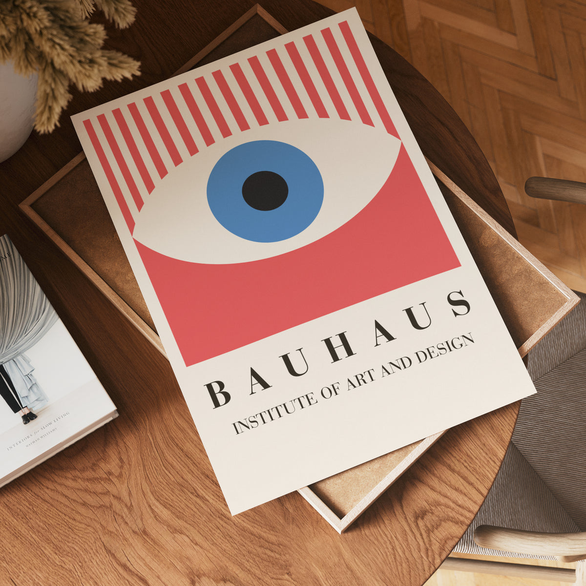 Bauhaus Eye Design – affisch med snyggt motiv, köp enkelt hos Bozetto i flera storlekar
