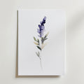 Watercolor lavender – stilfullt konsttryck från Bozetto, tryckt på matt finpapper