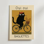 Bundle 2-pack French Morning Ride – kuraterad postercollection som lyfter hemmet hos Bozetto