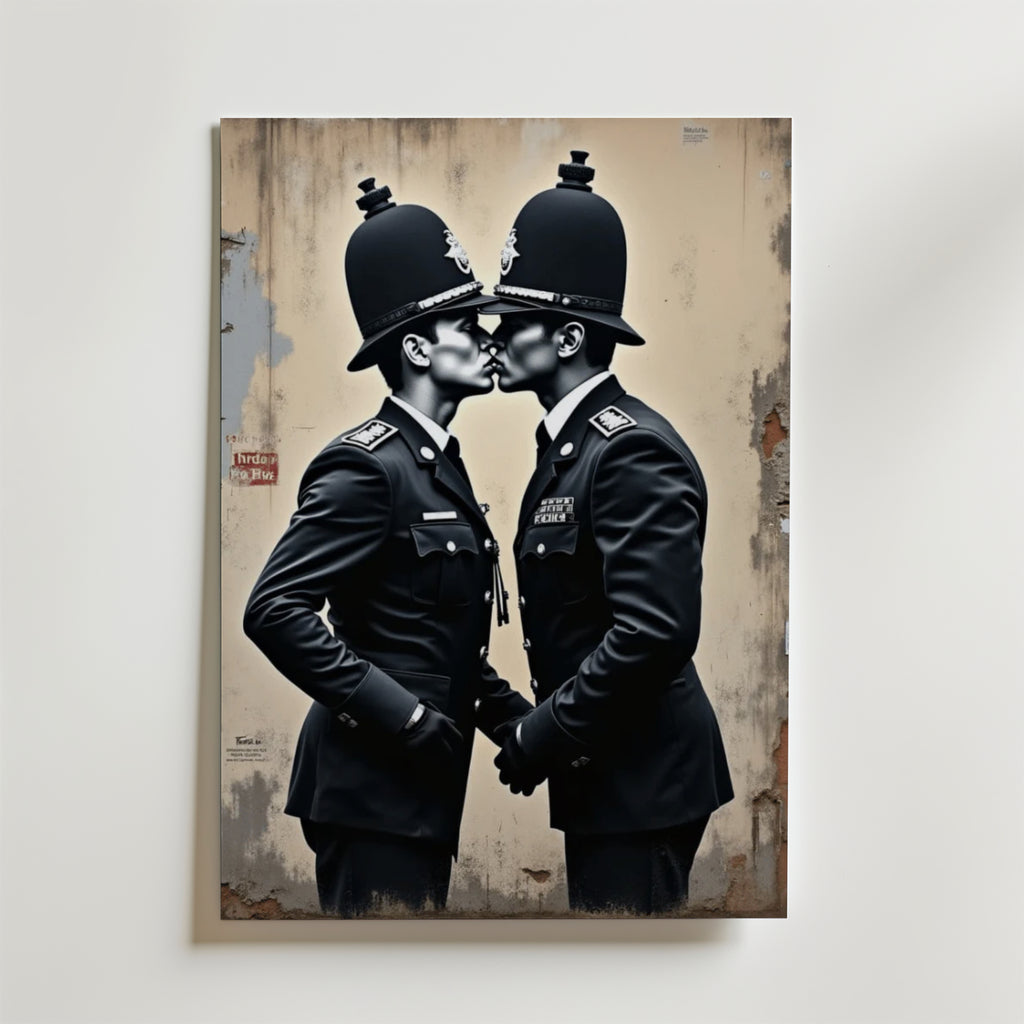Uniform Love – stilfullt konsttryck från Bozetto, tryckt på matt finpapper i hög tryckkvalitet