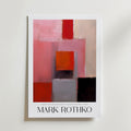 Depth Between Lines Mark Rothko affisch på neutral bakgrund – poster från Bozetto