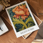 William Morris Golden Acanthus – stilfullt konsttryck från Bozetto, tryckt på matt finpapper