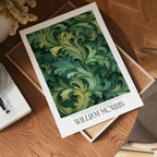 William Morris Emerald – affisch med stilfullt motiv från Bozetto i hög kvalitet
