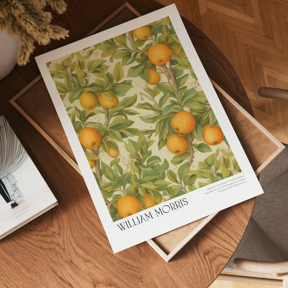 William Morris Golden Orchard poster visad rakt fram – Bozetto affisch i hög tryckkvalitet
