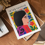 Madame Rouge Matisse poster visad rakt fram – Bozetto affisch i hög tryckkvalitet