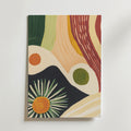 Abstract Botanic Swirl – stilfullt konsttryck från Bozetto, tryckt på matt finpapper
