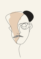 The Thinker – affisch med snyggt motiv, köp enkelt hos Bozetto i flera storlekar