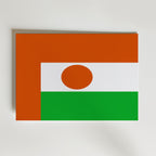 Niger National Flag Poster – modern konst och stilren konsttryck för hemmet hos Bozetto
