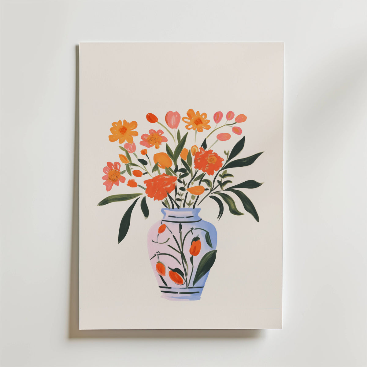 Whispers of Spring No.2 – stilfullt konsttryck från Bozetto, tryckt på matt finpapper