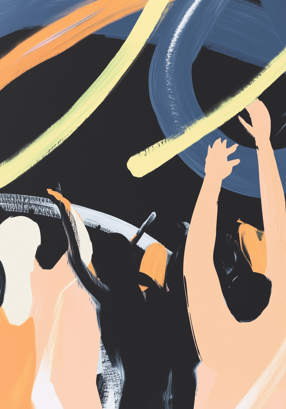 Disco Vibes No.2 – affisch med snyggt motiv, köp enkelt hos Bozetto i flera storlekar