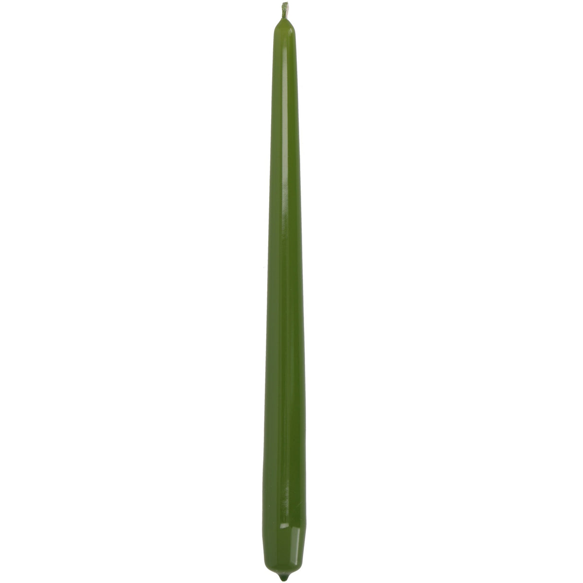 Antikljus Skogsgrön 30 cm 10-pack – Lång Brinntid