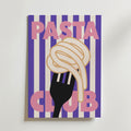 Playful Pasta Art – stilfullt konsttryck från Bozetto, tryckt på matt finpapper i hög tryckkvalitet