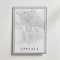 Storleksguide för Uppsala Karta – välj din favoritstorlek och beställ hos Bozetto