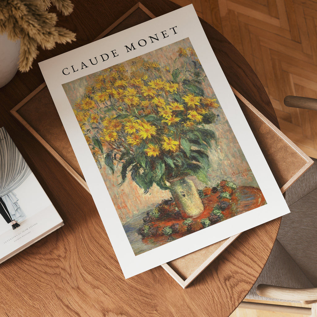 Claude Monet Bouquet Of – affisch med stilfullt motiv från Bozetto i hög kvalitet