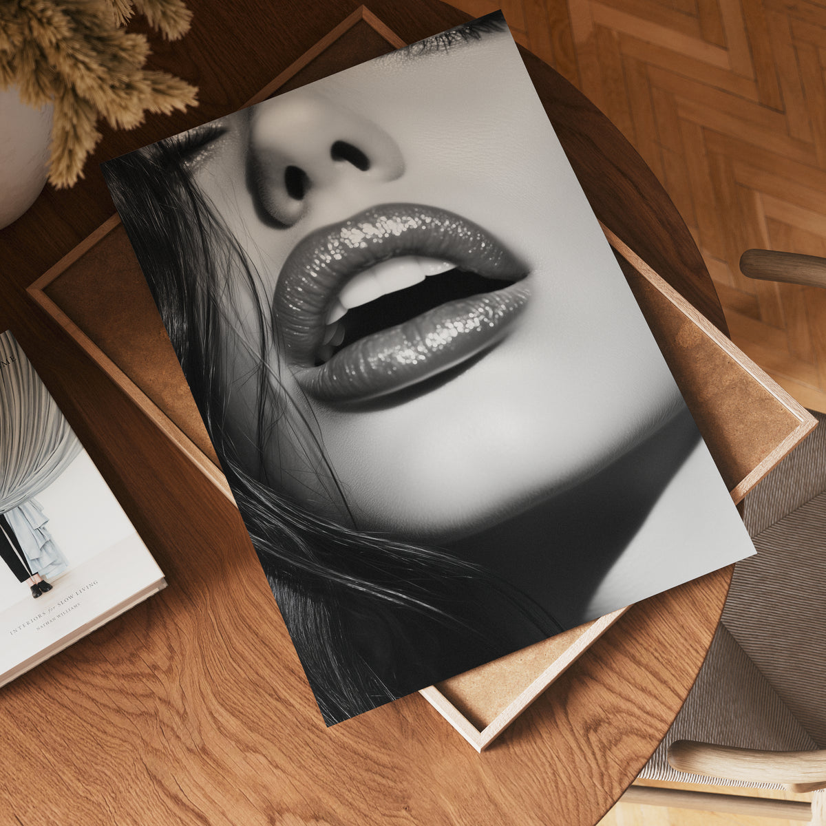 Female Glamour poster visad rakt fram – Bozetto affisch i hög tryckkvalitet i hög tryckkvalitet