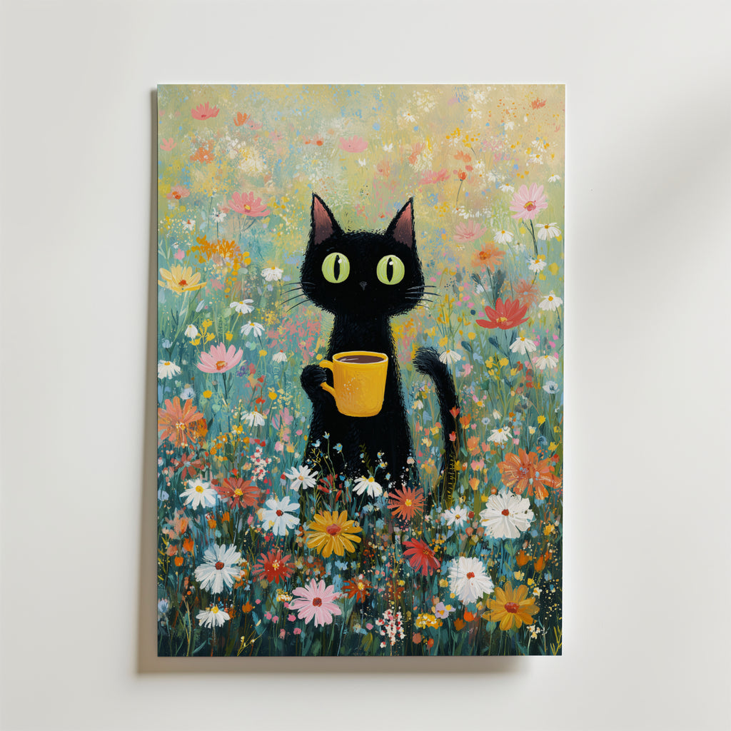Bundle 3-pack Whimsical Cats – kuraterad postercollection som lyfter hemmet hos Bozetto