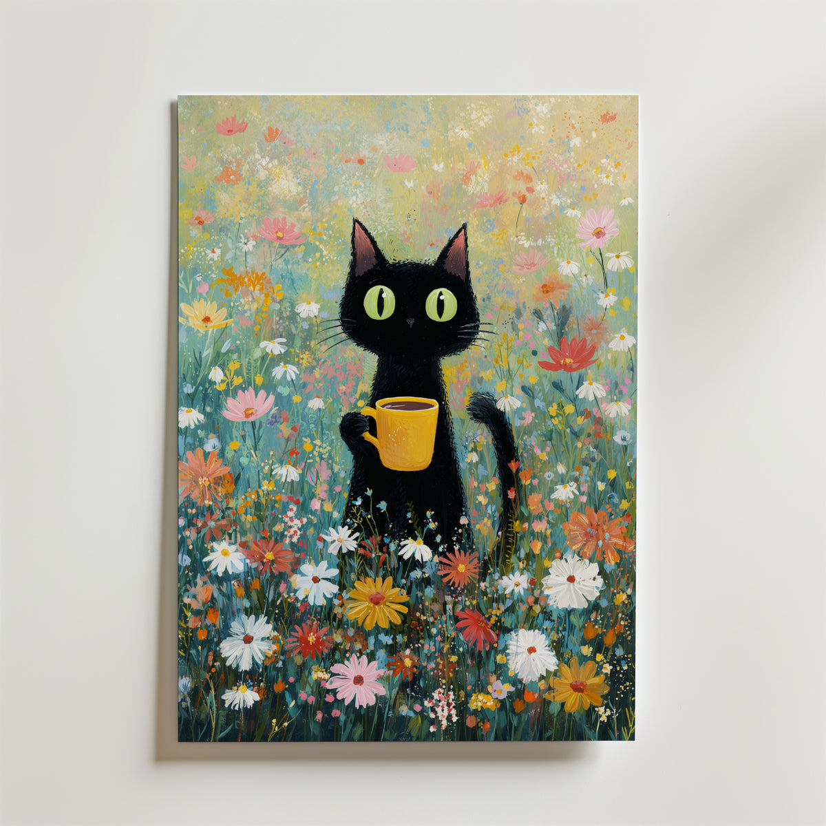 Bundle 2-pack Meadow Cat Calm – kuraterad postercollection som lyfter hemmet hos Bozetto