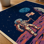 Moonwalk Poster – tryck på papper