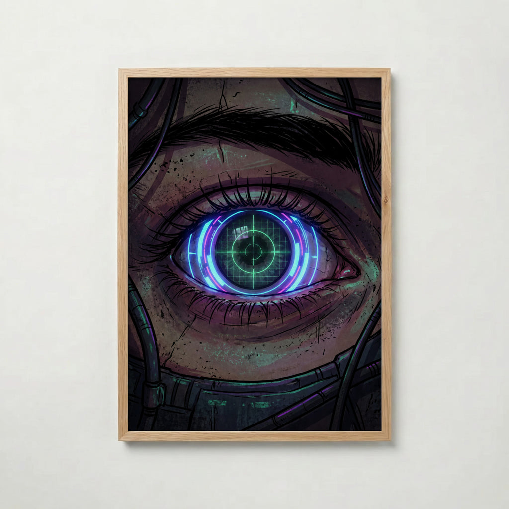 Cyber Iris Poster – ekram
