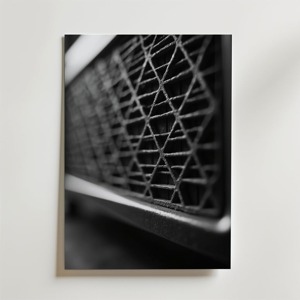 Vintage Speaker – stilfullt konsttryck från Bozetto, tryckt på matt finpapper i hög tryckkvalitet