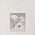 Posterhängare i Ek – Vit med Magnet – stilren posterram av hög kvalitet hos Bozetto