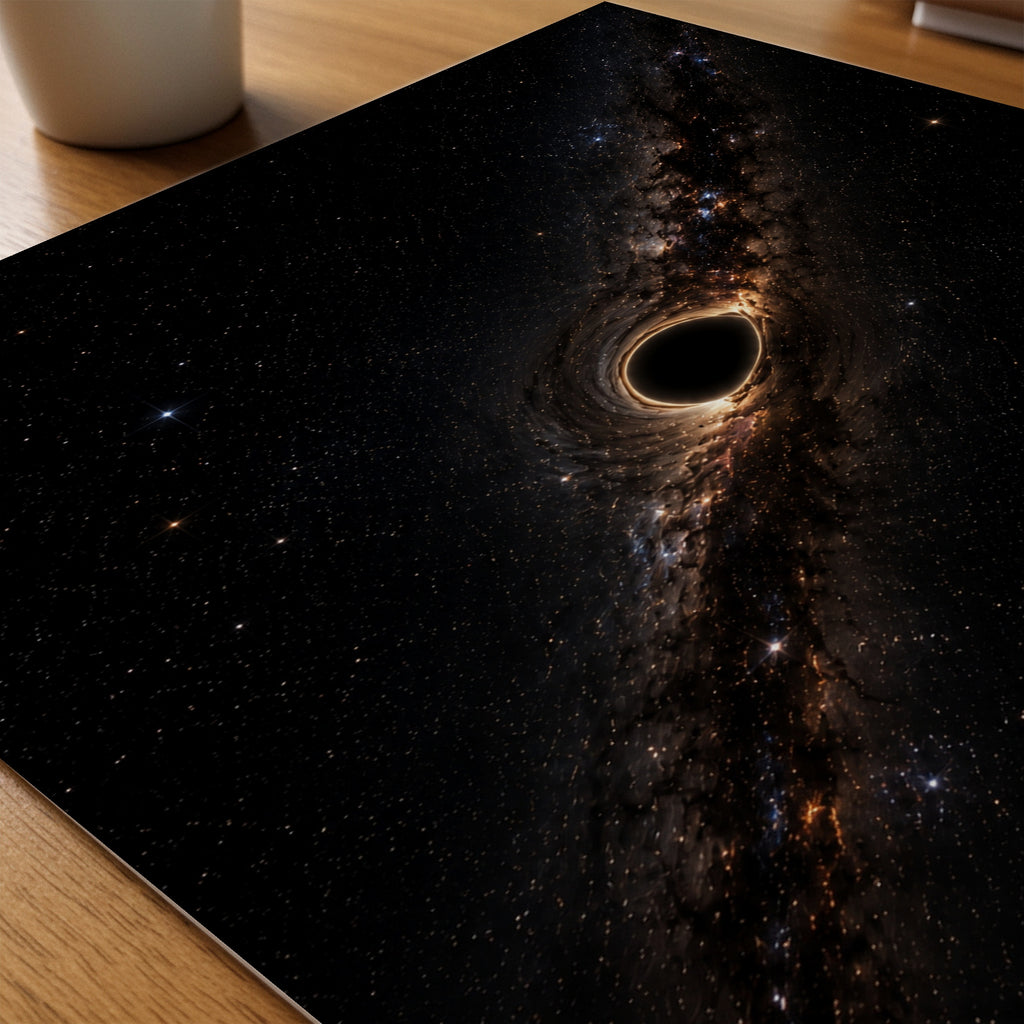 Black Hole Poster – tryck på papper