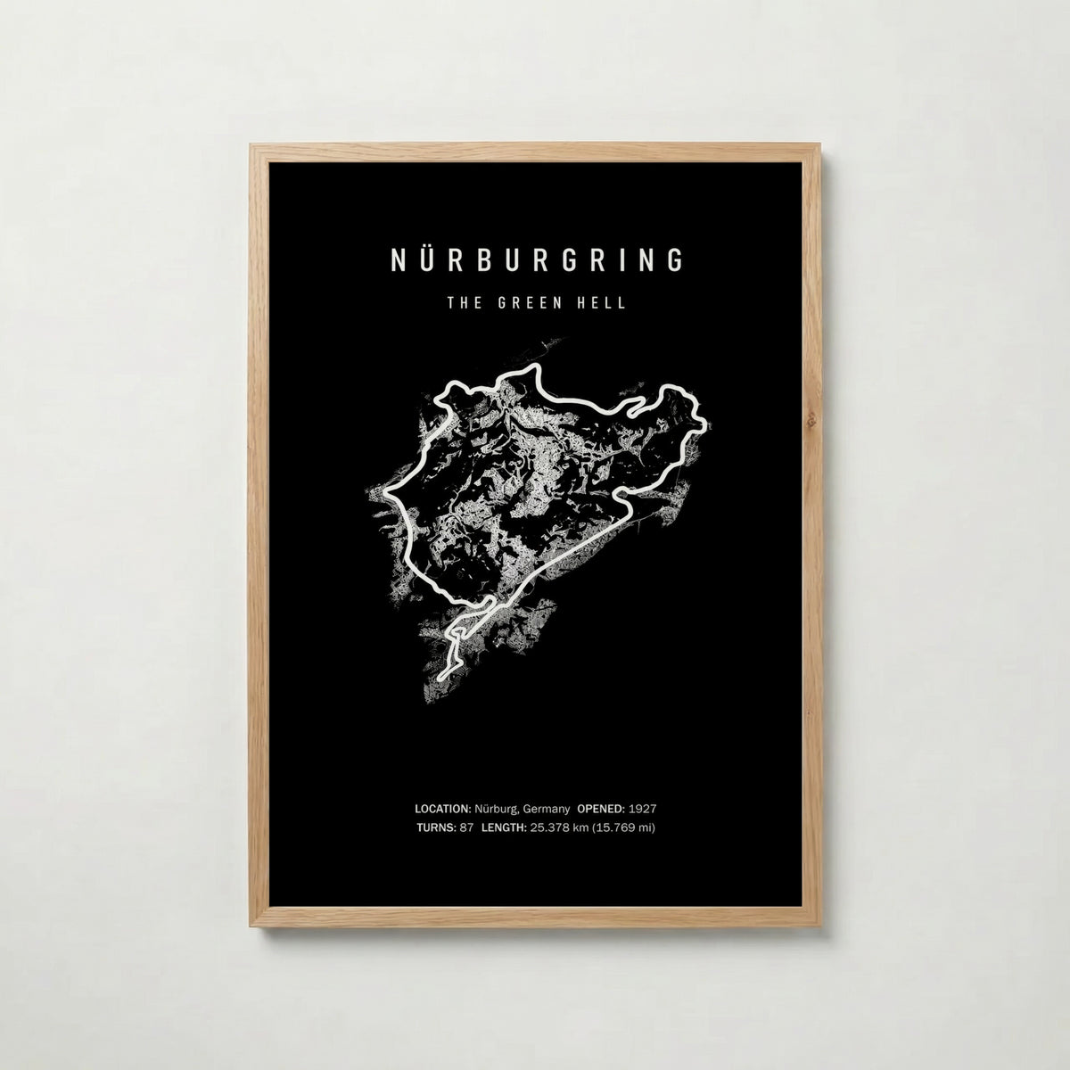 Nürburgring Poster – ekram
