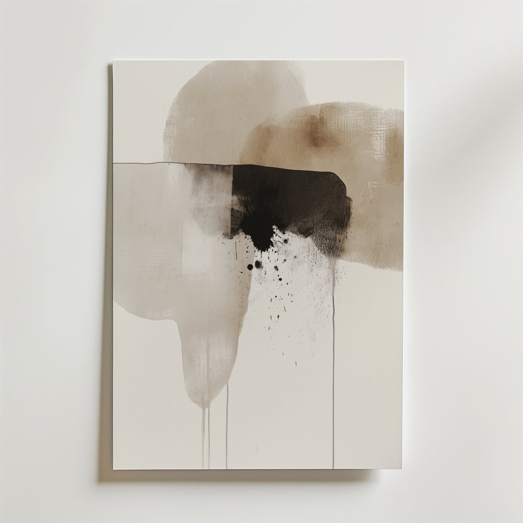 Contrast Flow – stilfullt konsttryck från Bozetto, tryckt på matt finpapper i hög tryckkvalitet
