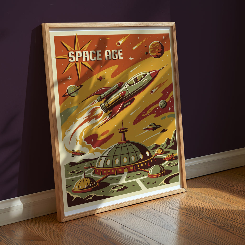 Space Age Poster – i rum 5